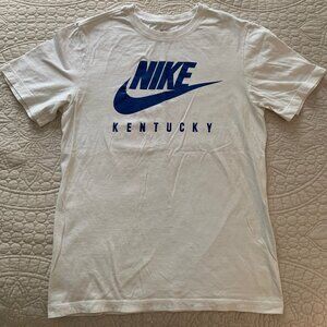 NEW Men's Unisex White Nike Tee Kentucky Wildcats SS T-shirt | SMALL